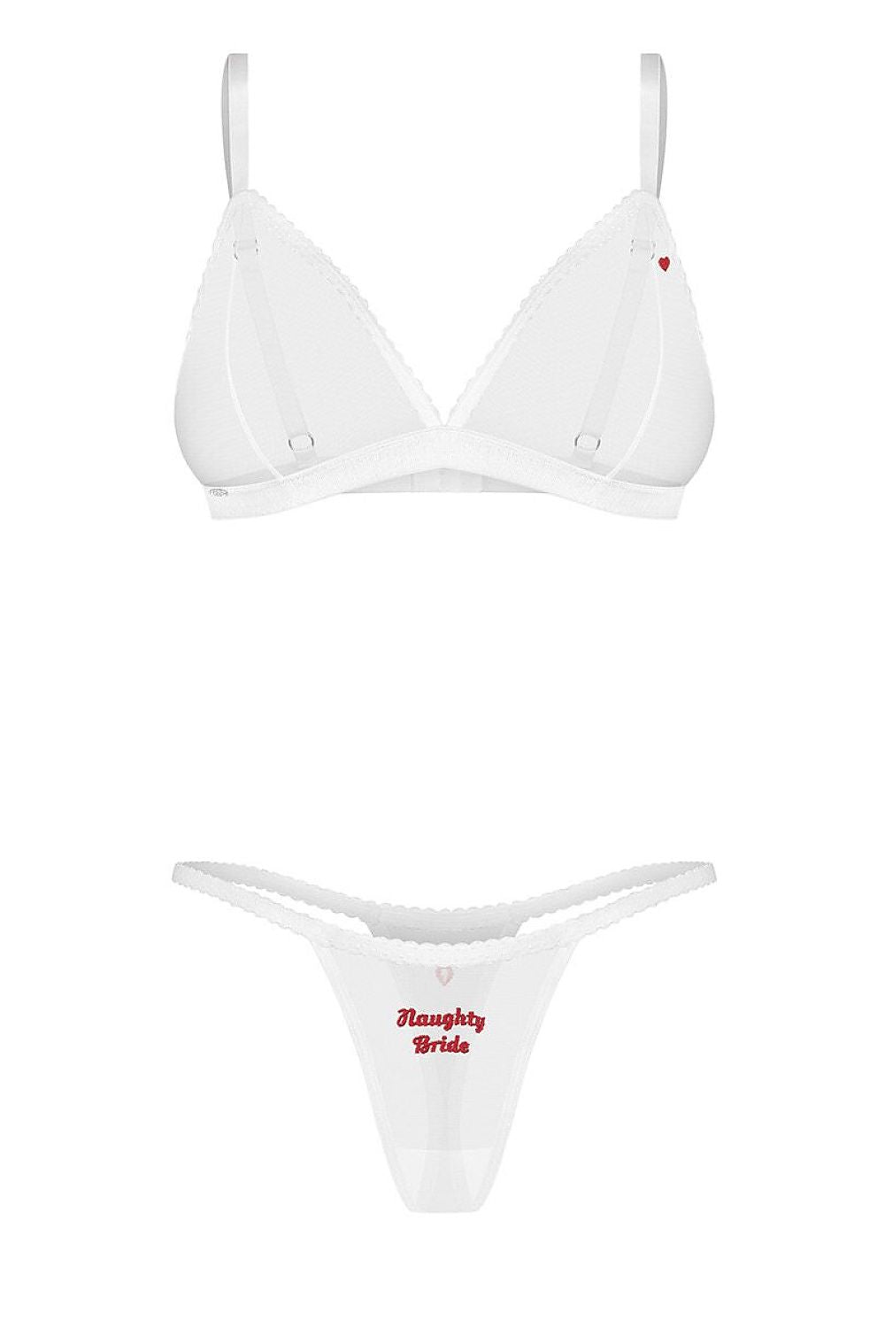   Komplet Model Weddya Bride 235945 White - Obsessive 