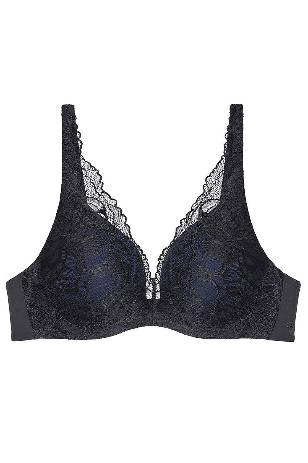  Biustonosz push up Biustonosz Push-up Model Body Make-Up Illusion Lace WP 10219710-0004 190257 Black - Triumph 