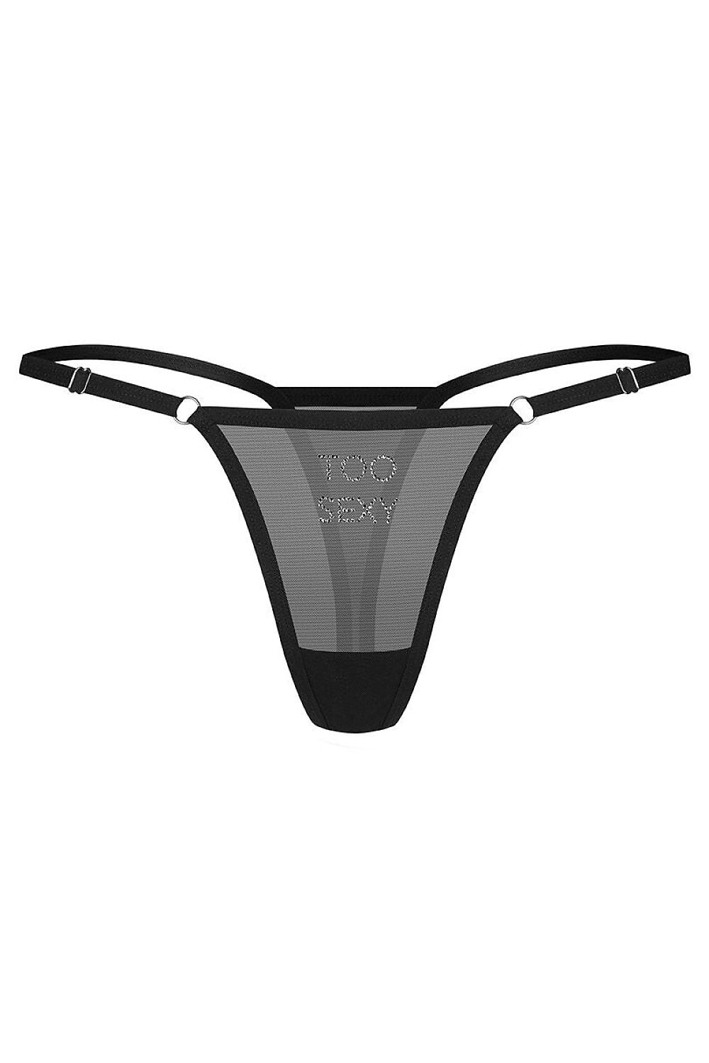   Stringi Model Violami Sexy 224136 Black - Obsessive 