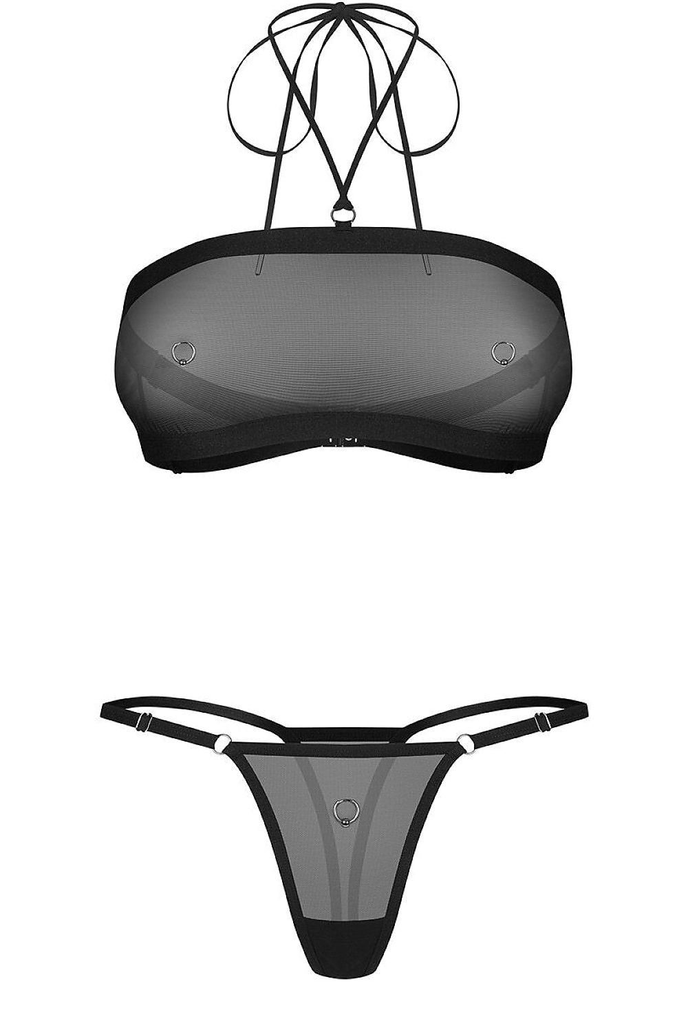   Komplet Model Orinelle 232816 Black - Obsessive 