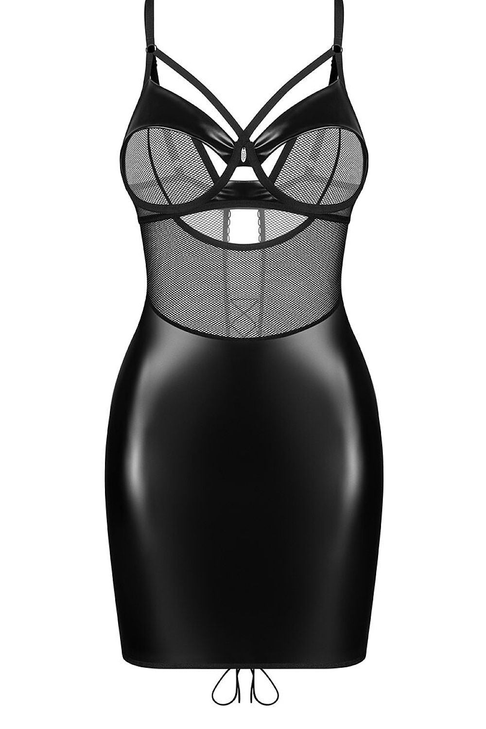   Komplet Koszulka Model Dominna 221787 Black - Obsessive 