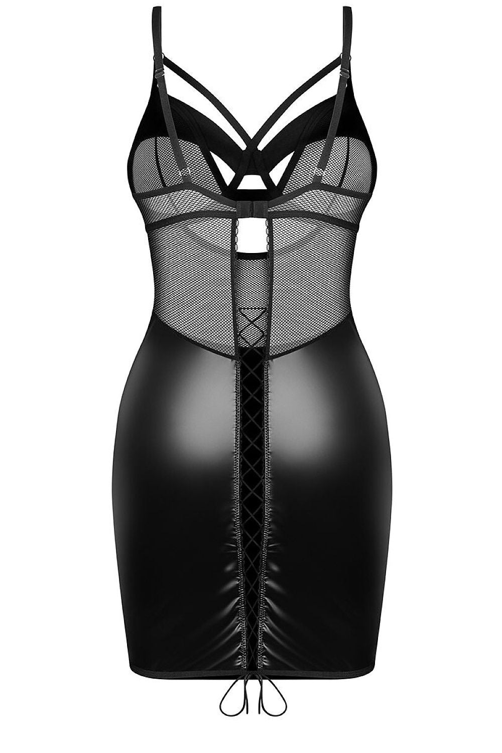   Komplet Koszulka Model Dominna 221787 Black - Obsessive 