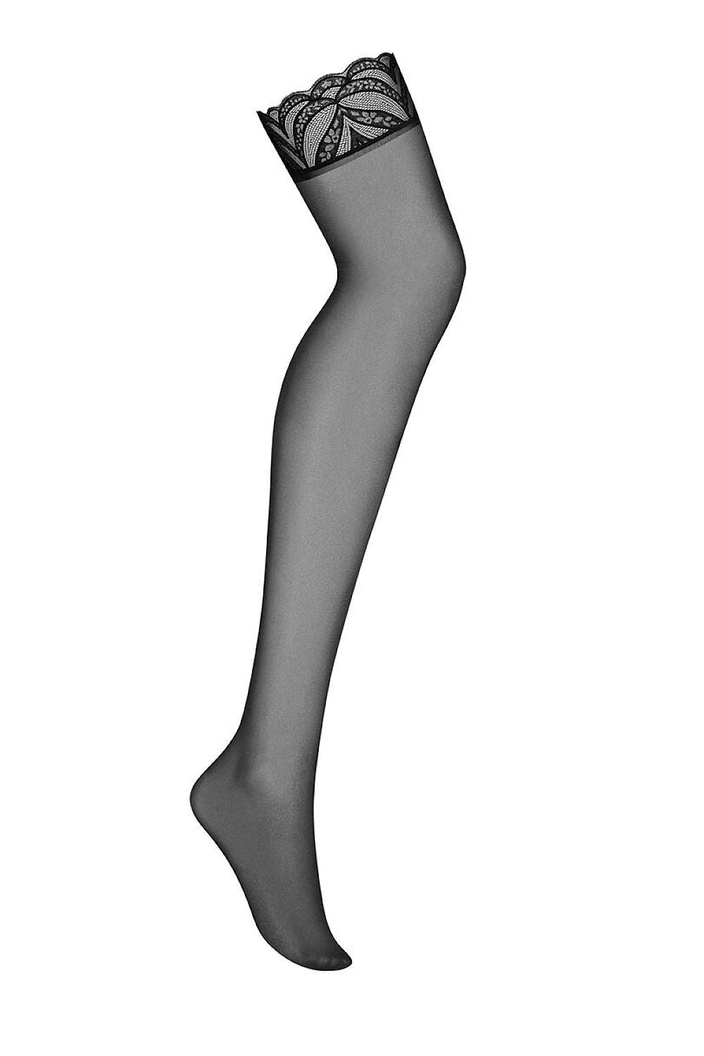   Pończochy Model Lecille 211816 Black - Obsessive 