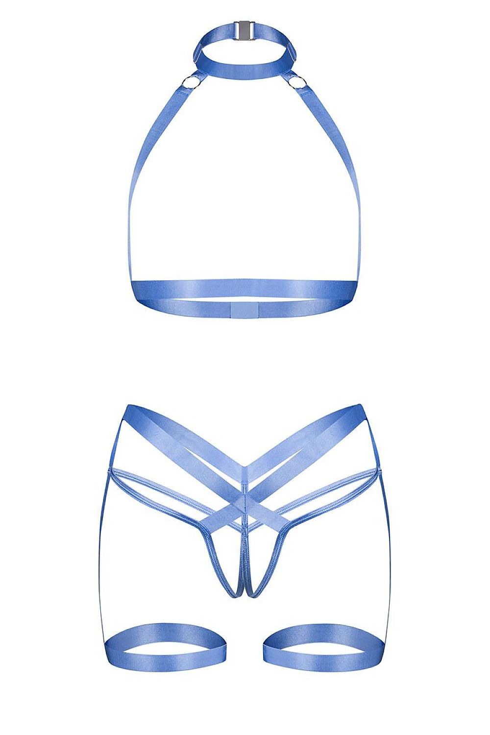   Komplet Model Shaderi Harness 198145 Błękit - Obsessive 