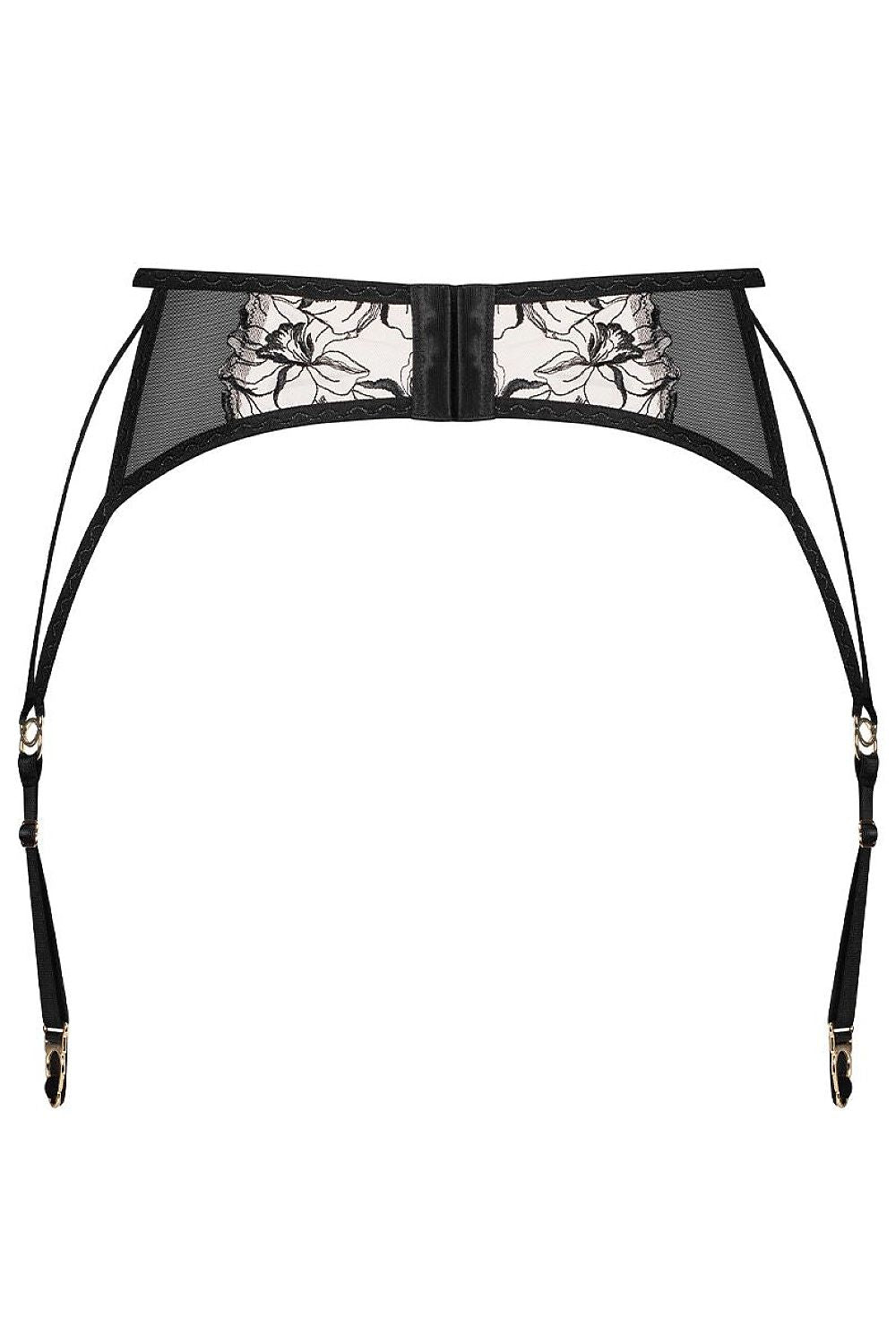   Pas do Pończoch Model Vila Blanes 198100 Black Wzór - Obsessive 