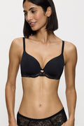  Biustonosz push up Biustonosz Usztywniany Model Amourette Charm WHP01 10198845-0004 225975 Black - Triumph 