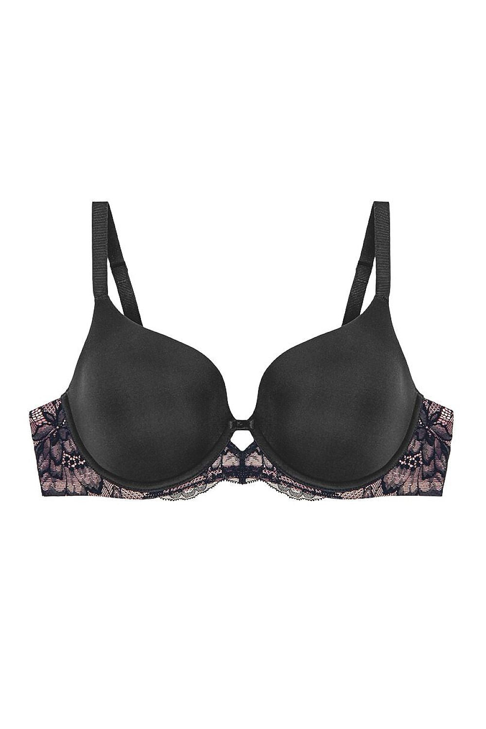  Biustonosz push up Biustonosz Usztywniany Model Amourette Charm WHP01 10198845-0004 225975 Black - Triumph 
