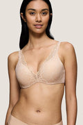  Biustonosz push up Biustonosz Push-up Model Body Make-Up Illusion Lace WP 10219710-00NZ 211444 Beige - Triumph 