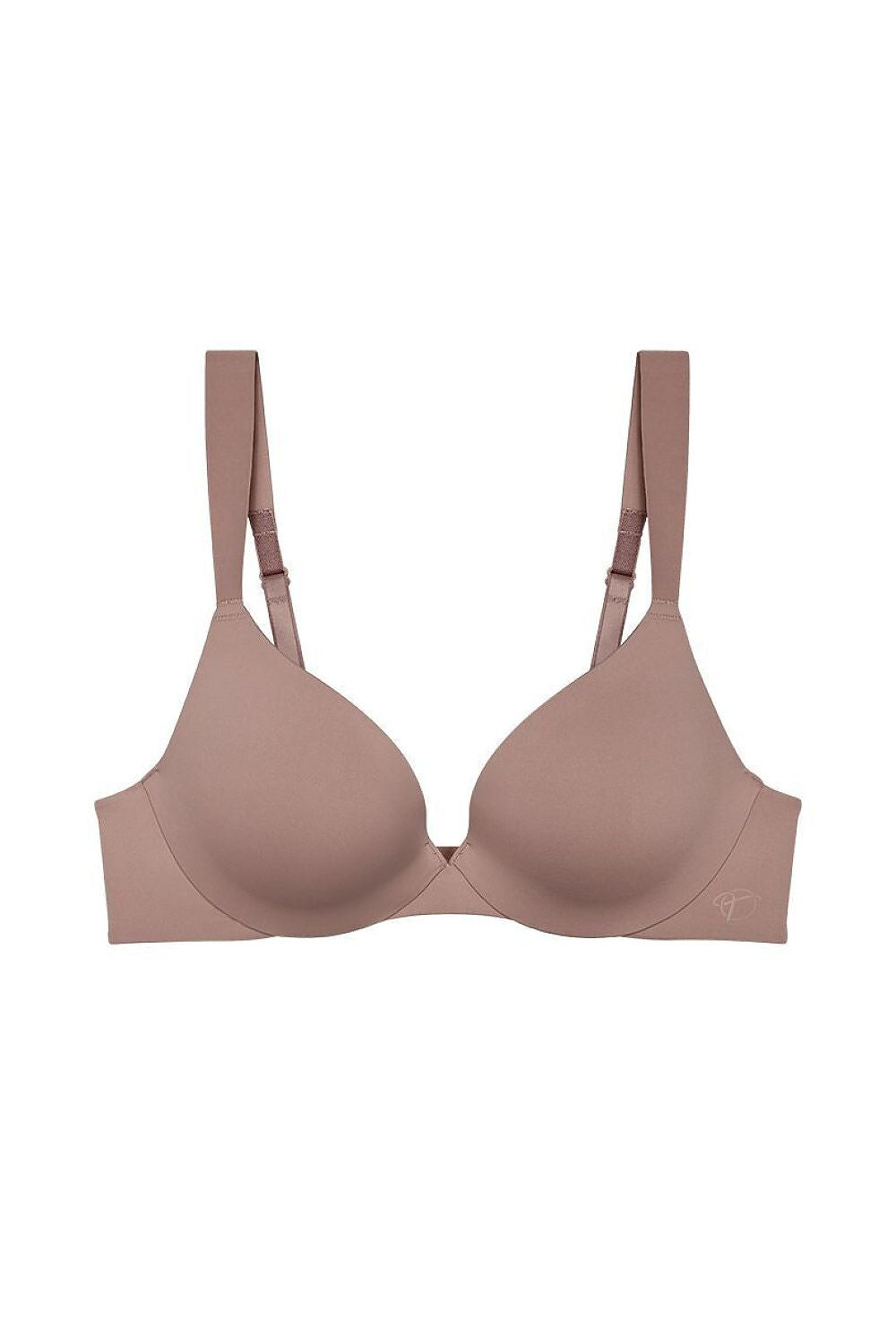  Biustonosz push up Biustonosz Usztywniany Model Body Make-Up Illusion 10217848-00ZE 226410 Cacao - Triumph 