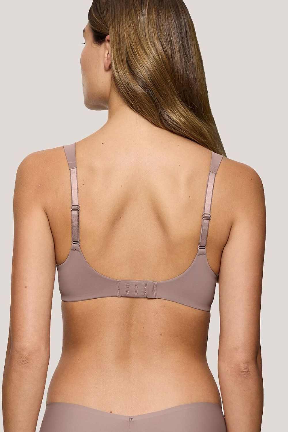  Biustonosz push up Biustonosz Usztywniany Model Body Make-Up Illusion 10217848-00ZE 226410 Cacao - Triumph 