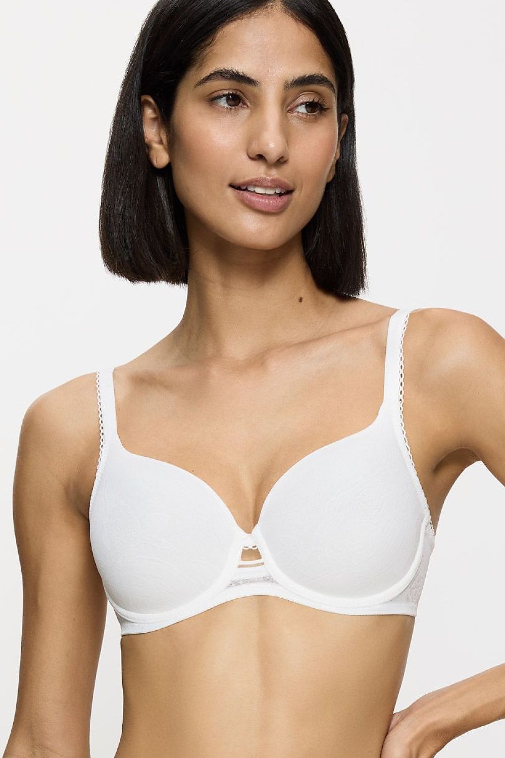  Biustonosz push up Biustonosz Modelujący Model Wild Rose Sensation 10205990-00GZ 192185 White - Triumph 