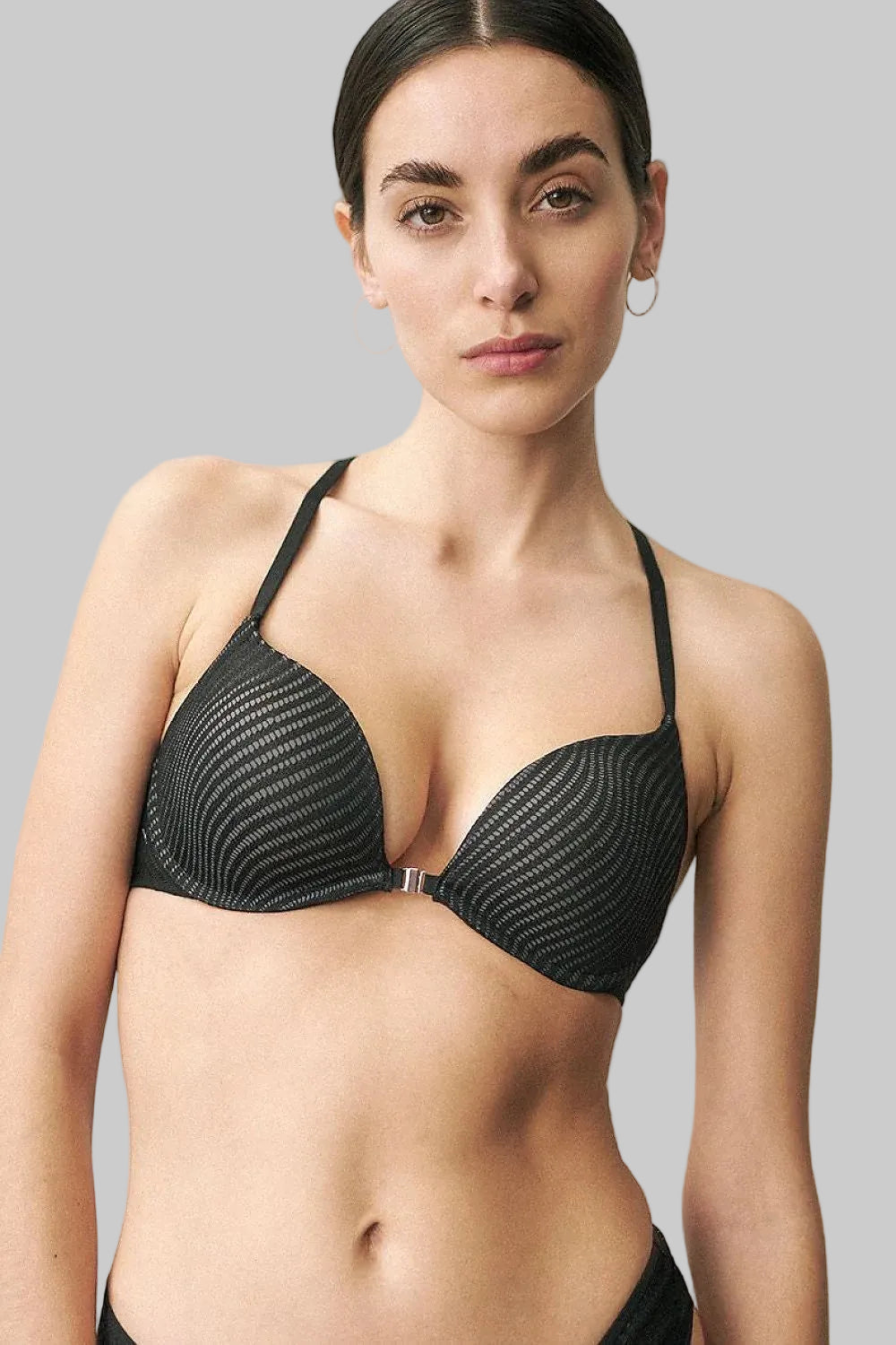  Biustonosz push up Biustonosz Push-up Model Harmony Spotlight WHUF 10217429 189267 Black - Triumph 