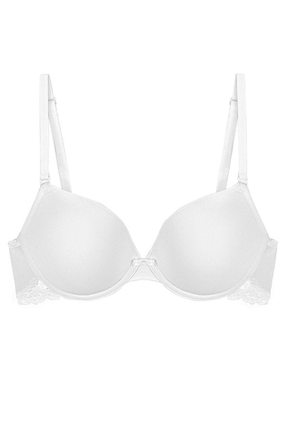 Biustonosz push up Biustonosz Push-up Model Lovely micro 10186624 187493 White - Triumph 