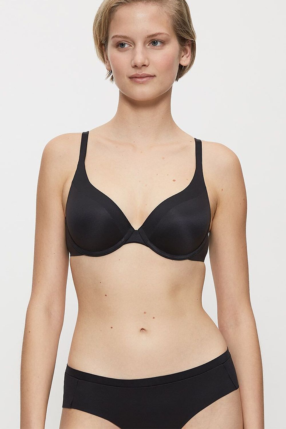 Biustonosz push up Biustonosz Usztywniany Model Body Make-up Soft Touch WHP 10205991 173414 Black - Triumph 