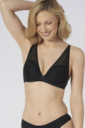 Biustonosz Soft Biustonosz Semi-Soft Model Aura Spotlight WP 10208018 169565 Black - Triumph 