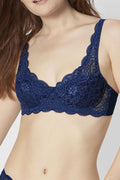  Biustonosz push up Biustonosz Usztywniany Model Amourette 300 WHP X 10166798 163345 Navy - Triumph 