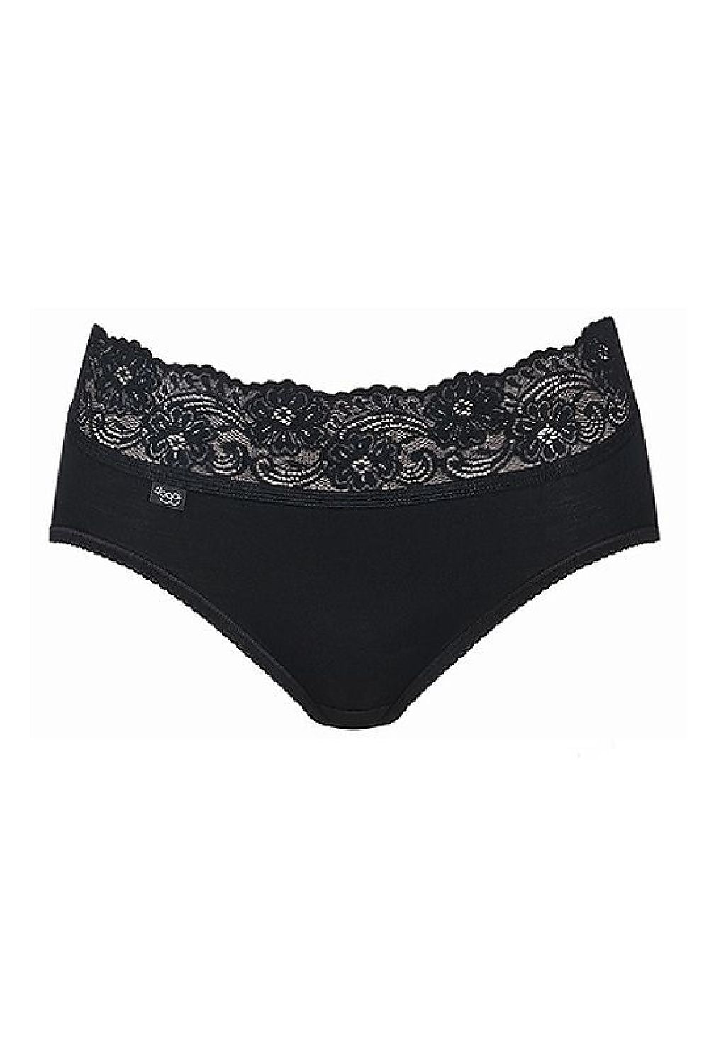  Figi Model  Romance Midi 10031896 52056 Black - Sloggi 