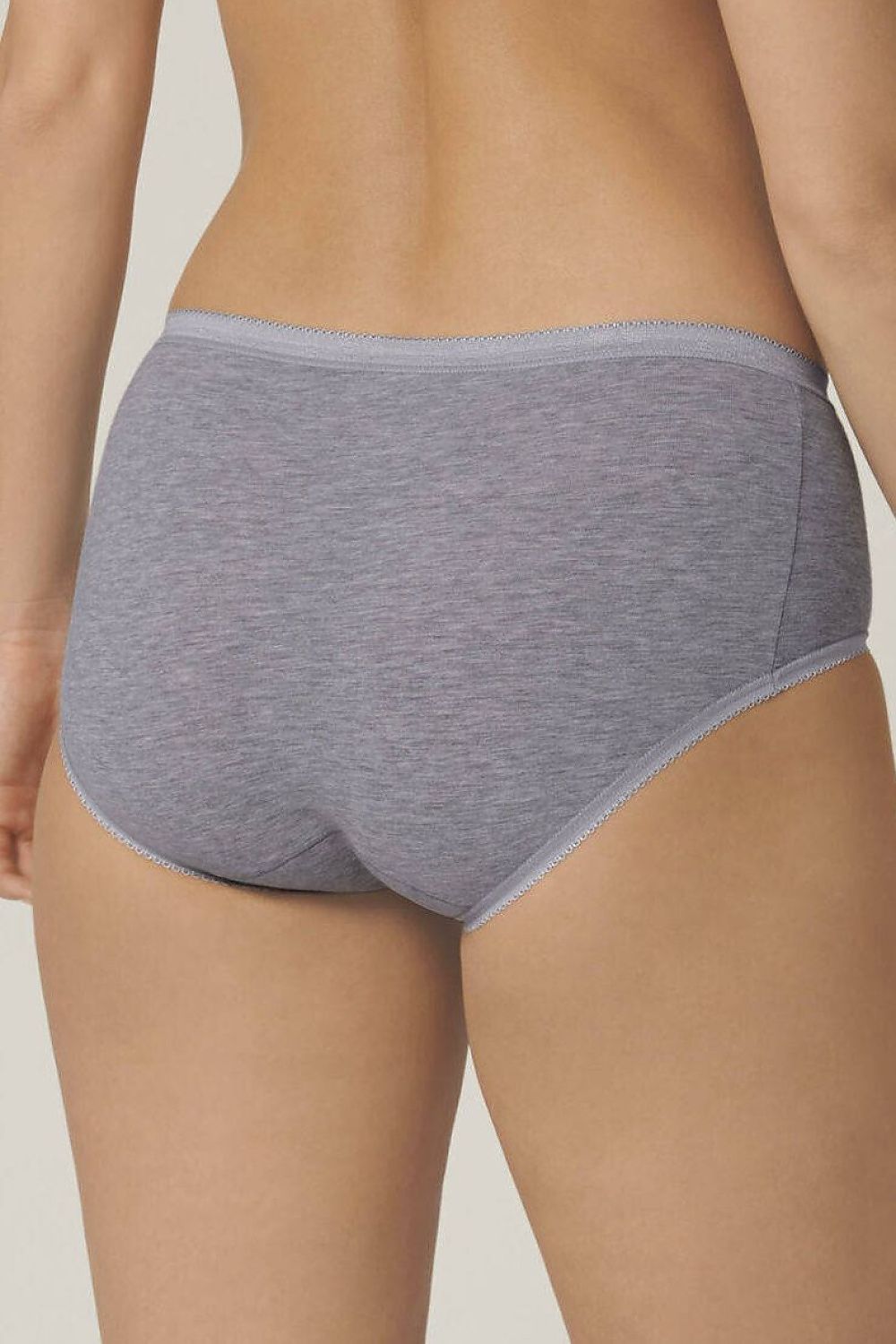  Figi Model Basic+ Midi 10005038 112529 Grey Melange - Sloggi 