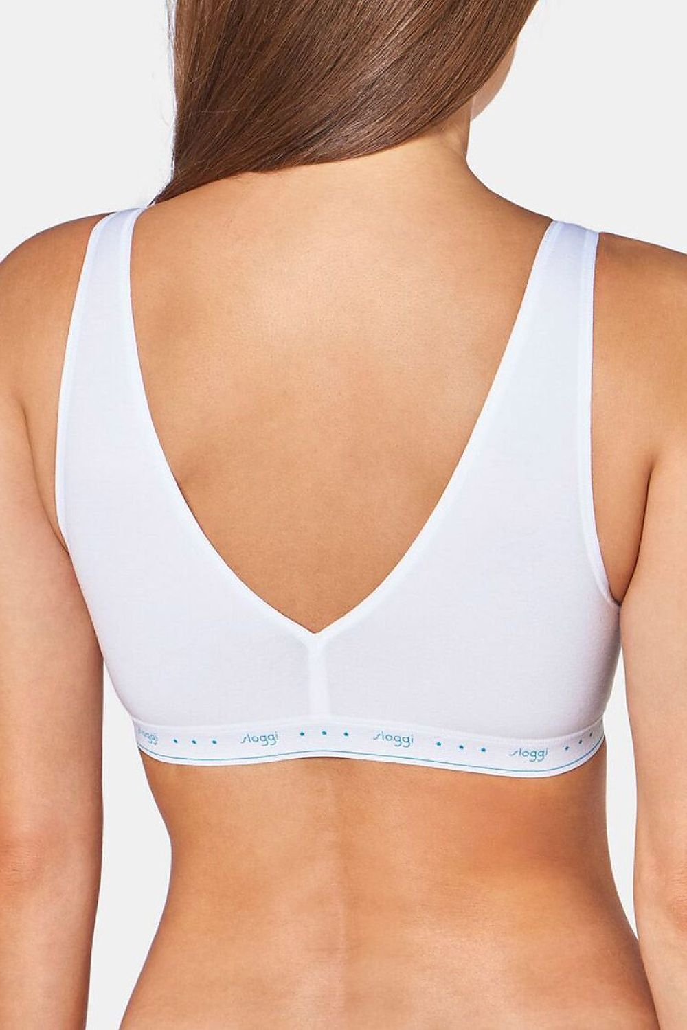  Biustonosz Soft Biustonosz Sportowy Model Top 10198126 199582 White - Sloggi 