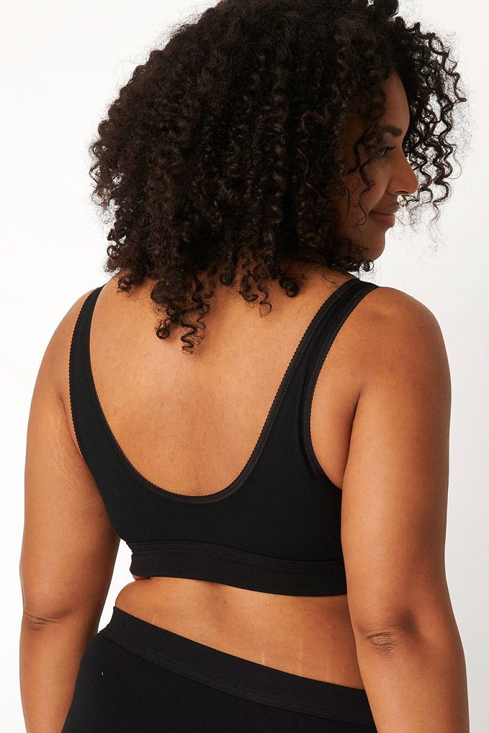  Biustonosz Soft Biustonosz Sportowy Model Top Double Comfort 10022574 186700 Black - Sloggi 