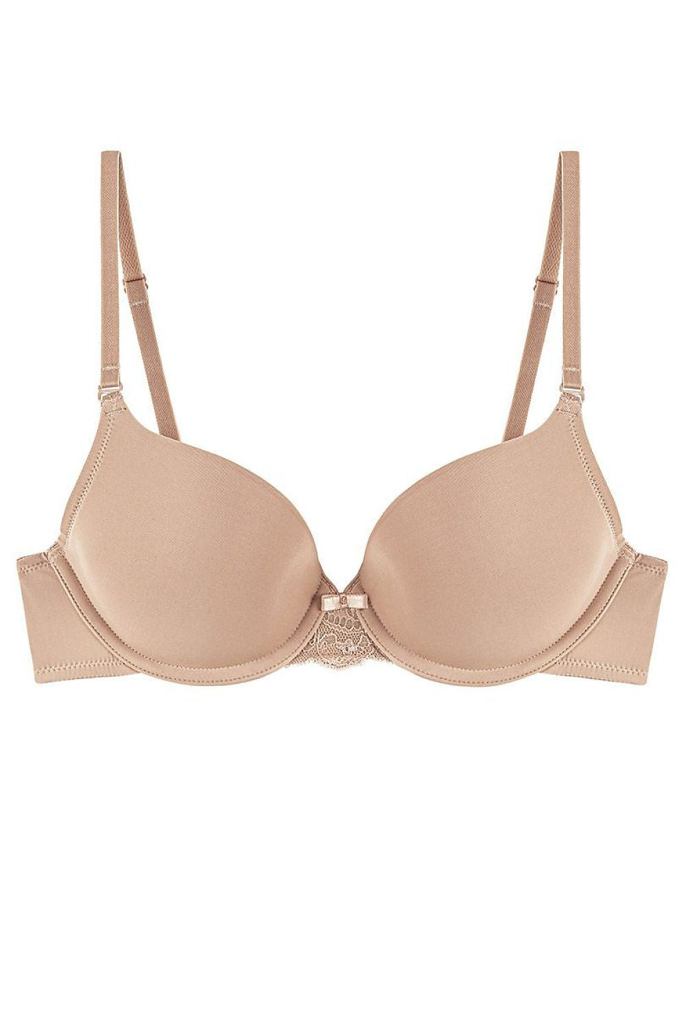  Biustonosz push up Biustonosz Usztywniany Model Lovely Micro WHPM 10186625 174914 Beige - Triumph 