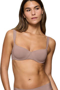   Biustonosz balconette Model Body Make-Up Illusion 10217849-00ZE 232114 Cacao - Triumph 