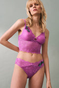  Biustonosz push up Biustonosz Usztywniany Model Amourette Charm Summer Bustier 10214454 178667 Pink - Triumph 