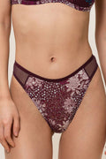  Stringi Model Lavish Spotlight High Waist 10213117 166215 Śliwka - Triumph 