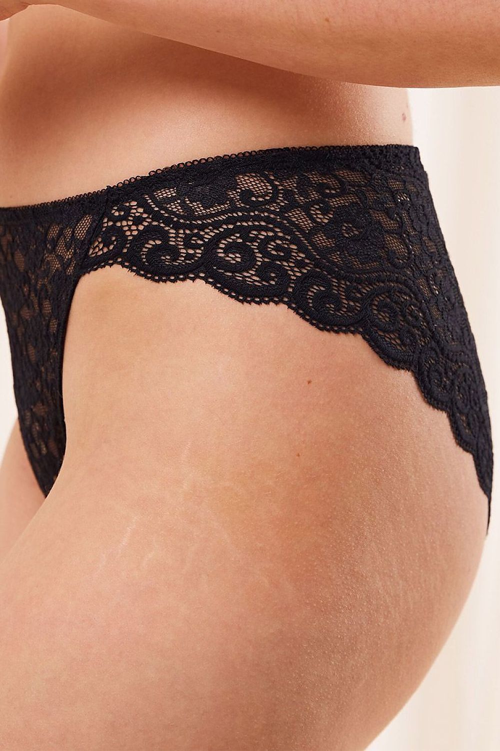  Figi Model Amourette Highleg Tai 10219109-0004 237526 Black - Triumph 