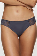  Figi Brazyliany Model Wild Peony Florale Brazilian 10209603 232078 Dark Grey - Triumph 