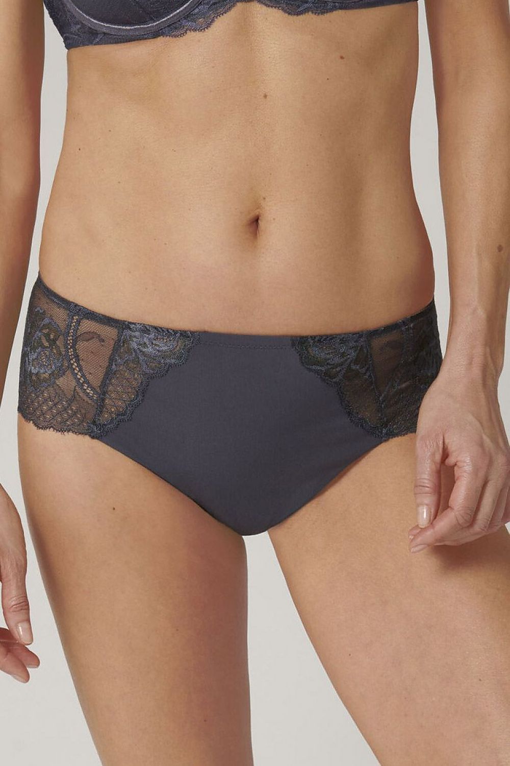  Figi Model Wild Peony Florale Maxi 10209626 232042 Dark_Grey - Triumph 