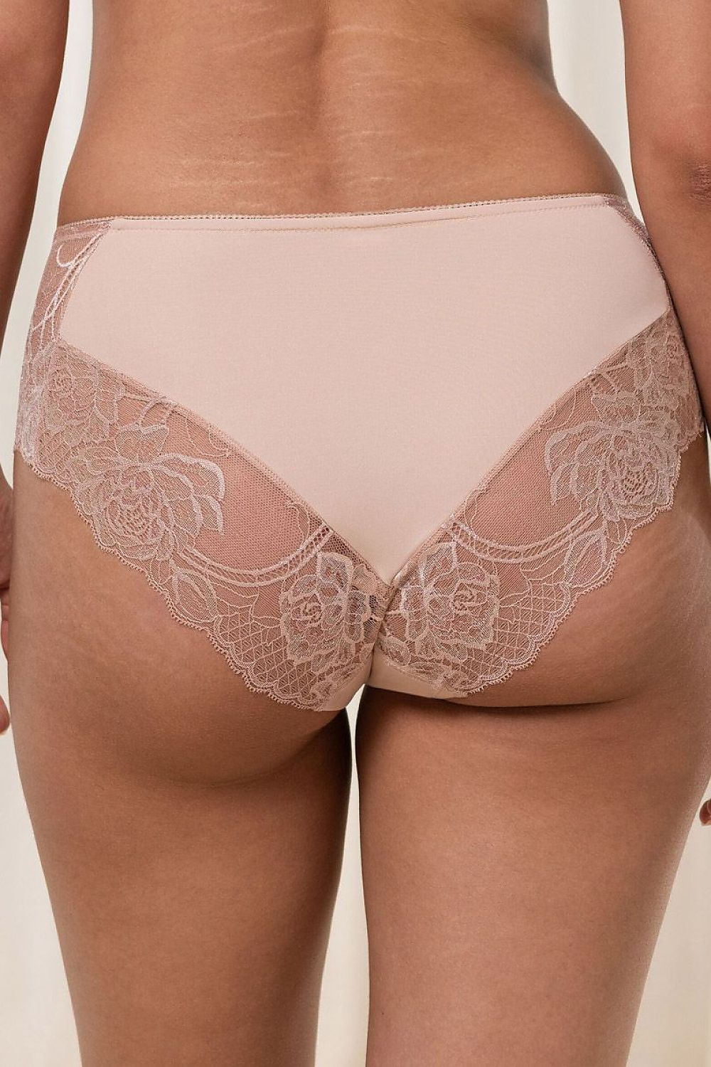  Figi Model Wild Peony Florale Maxi 10209626 189291 Powder Beige - Triumph 