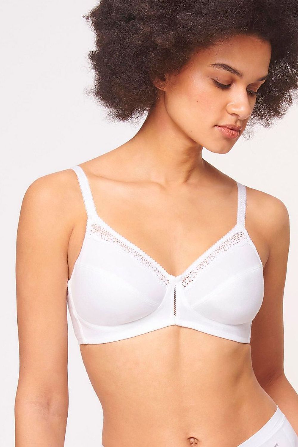  Biustonosz Soft Model Cotton Beauty N 10094814 135196 White - Triumph 