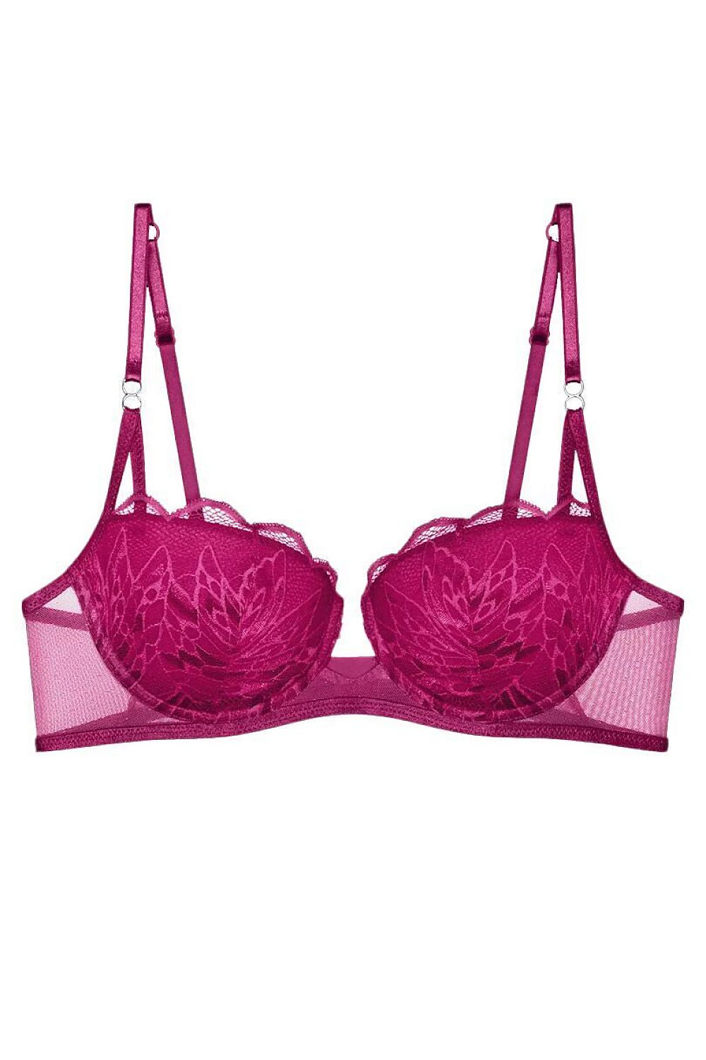  Biustonosz push up Biustonosz Usztywniany Model Crazy Stupid Love 10222359-3349 232096 Fuksja - Triumph 