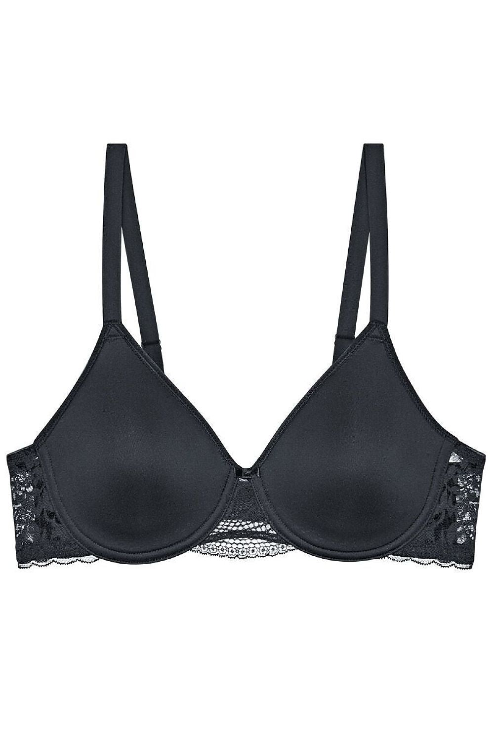  Biustonosz Soft Model Modern Lace+Cotton 10215960-0004 231955 Black - Triumph 
