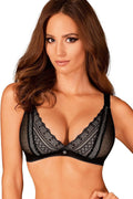  Biustonosz Soft Model Estiqua 229198 Black - Obsessive 