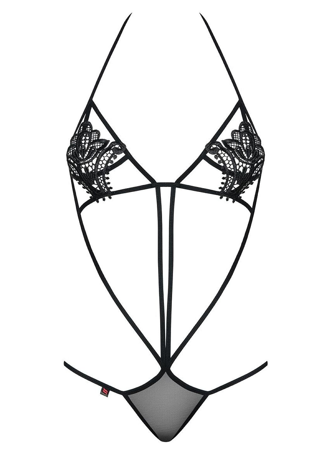   Body Model Luiza Teddy 5764 black - Obsessive 