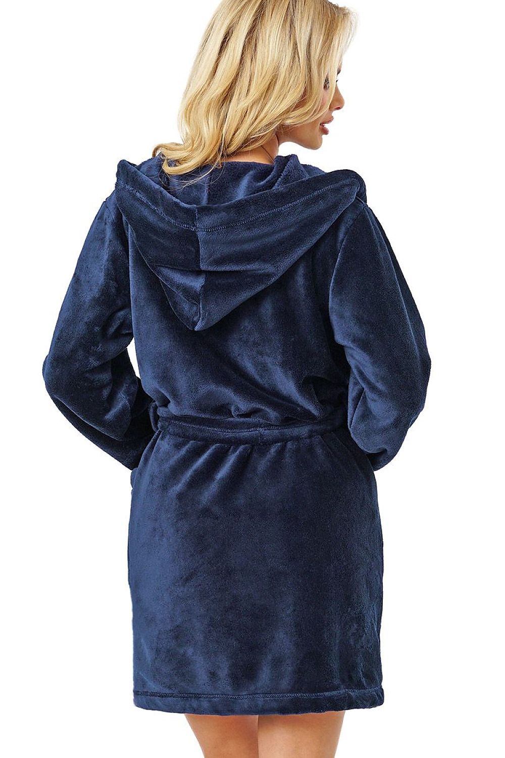  Szlafrok Damski Model 101 191094 Navy - Donna 