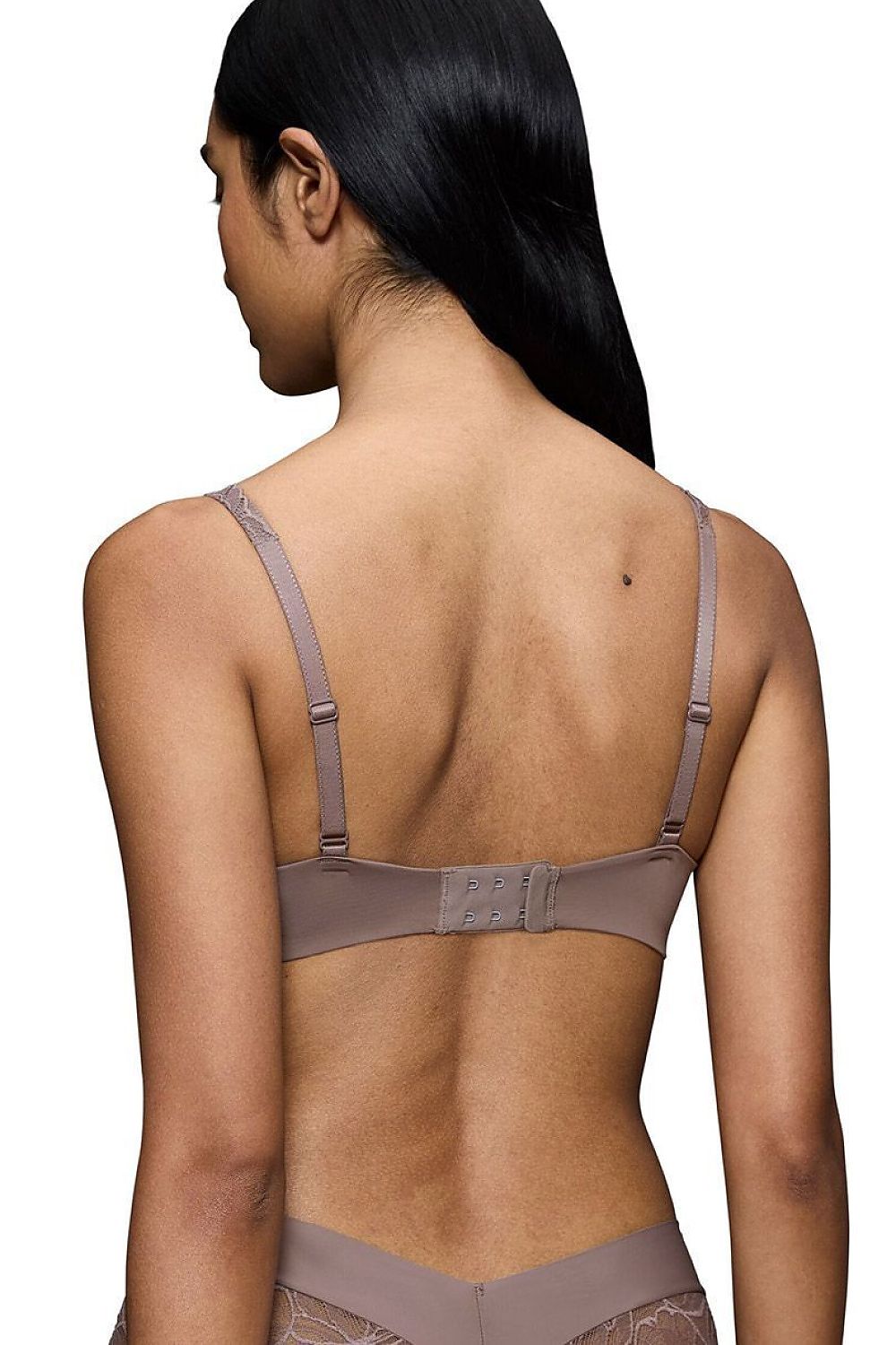   Biustonosz Usztywniany balconette Model Body Make-Up Illusion Lace 10219845-3091 202684 Gołębi - Triumph 