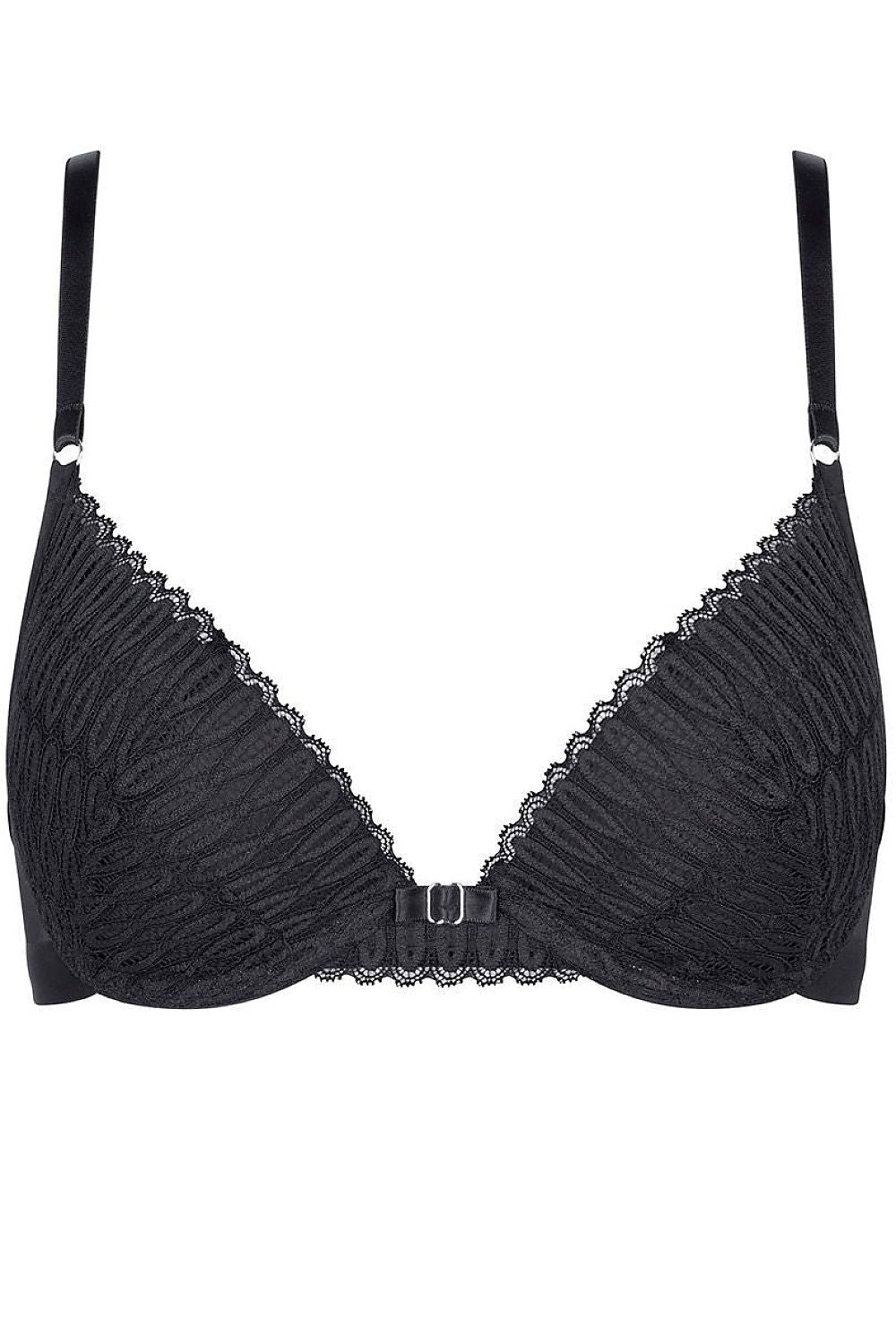  Biustonosz push up Biustonosz Push-up Model Aura Spotlight WHU 10207982 189314 Black - Triumph 