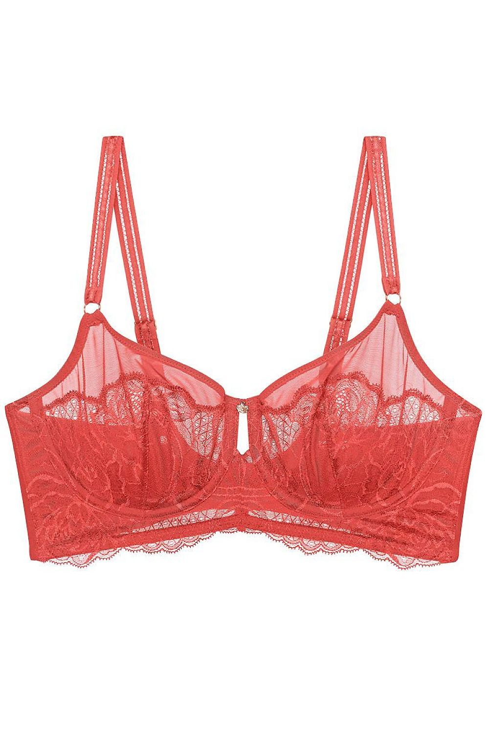  Biustonosz Soft Model Wild Peony Florale 10215982-7802 189301 Coral - Triumph 