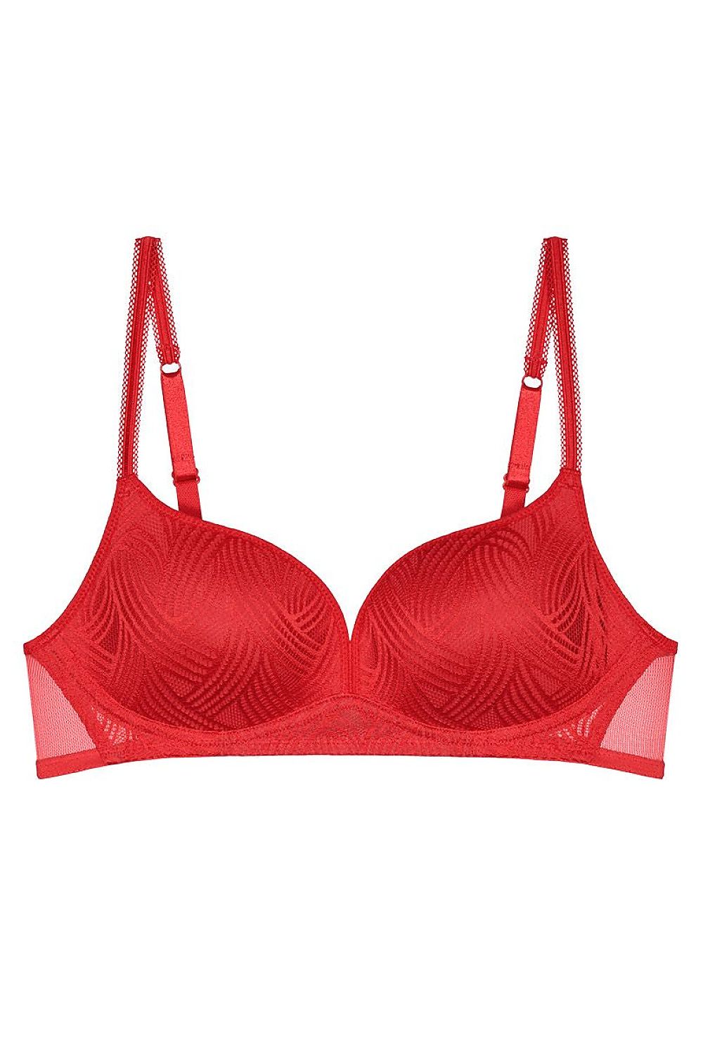  Biustonosz push up Biustonosz Usztywniany Model Delightful Spotlight P 10219875-00IX 192036 Red - Triumph 