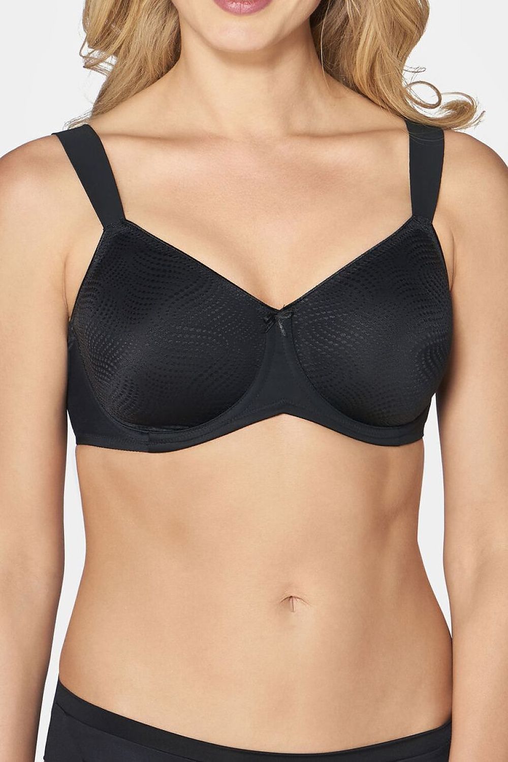  Biustonosz Soft Model Essential Minimizer W X 10166830 159583 Black - Triumph 