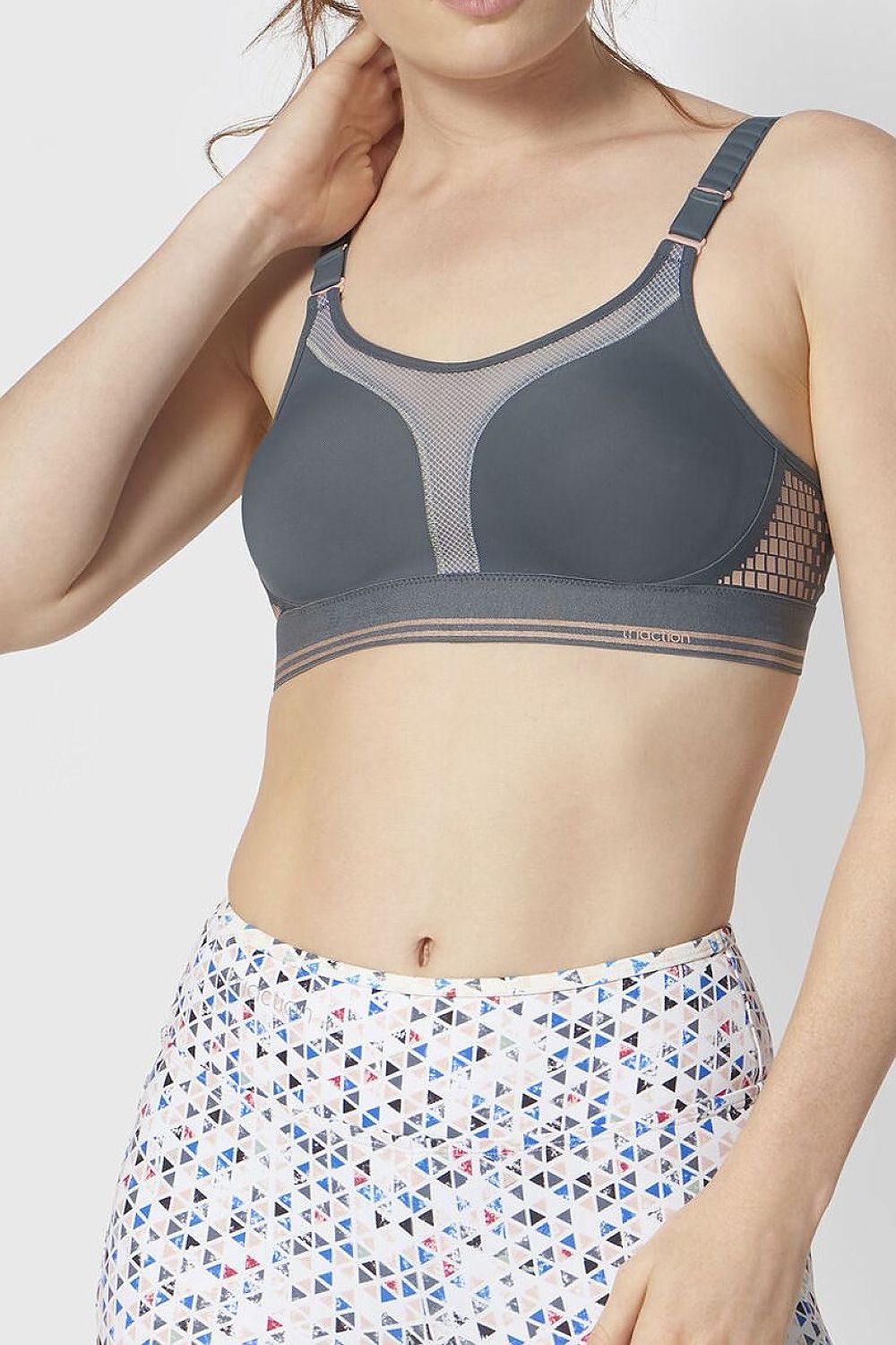  Biustonosz Soft Biustonosz Sportowy Model Triaction Extreme Lite N EX 10163839 154378 Grey - Triumph 