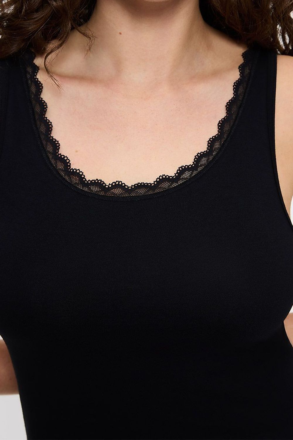 Koszulka nocna Koszulka Model Feel Of Cotton 10224975-0004 232081 Black - Triumph 