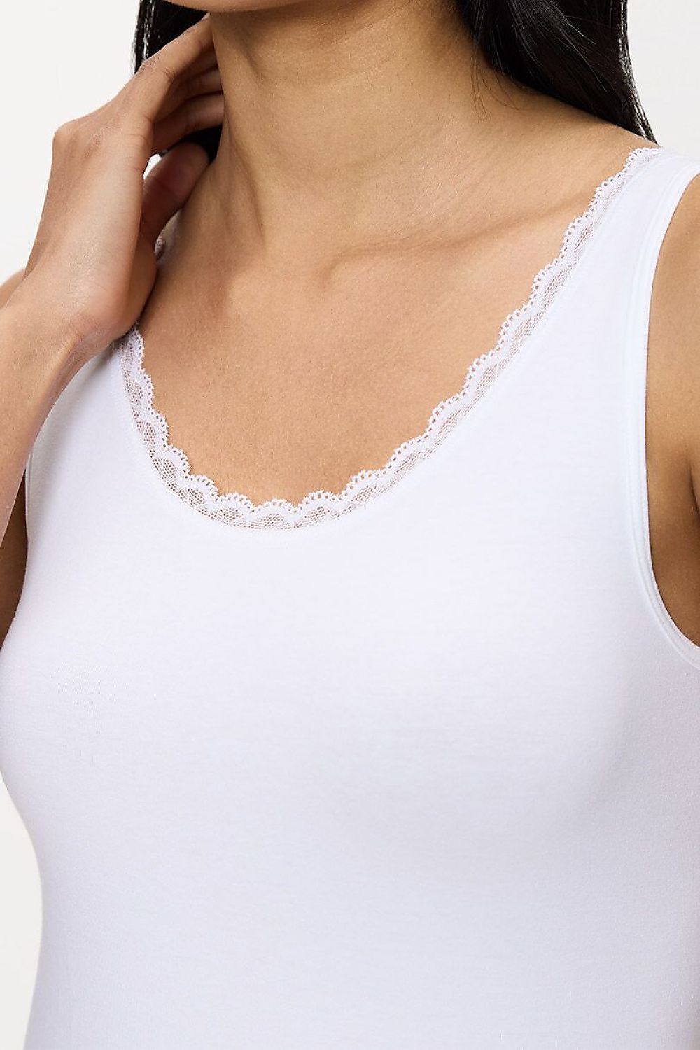  Koszulka nocna Koszulka Model Feel Of Cotton 10224975-0003 227308 White - Triumph 