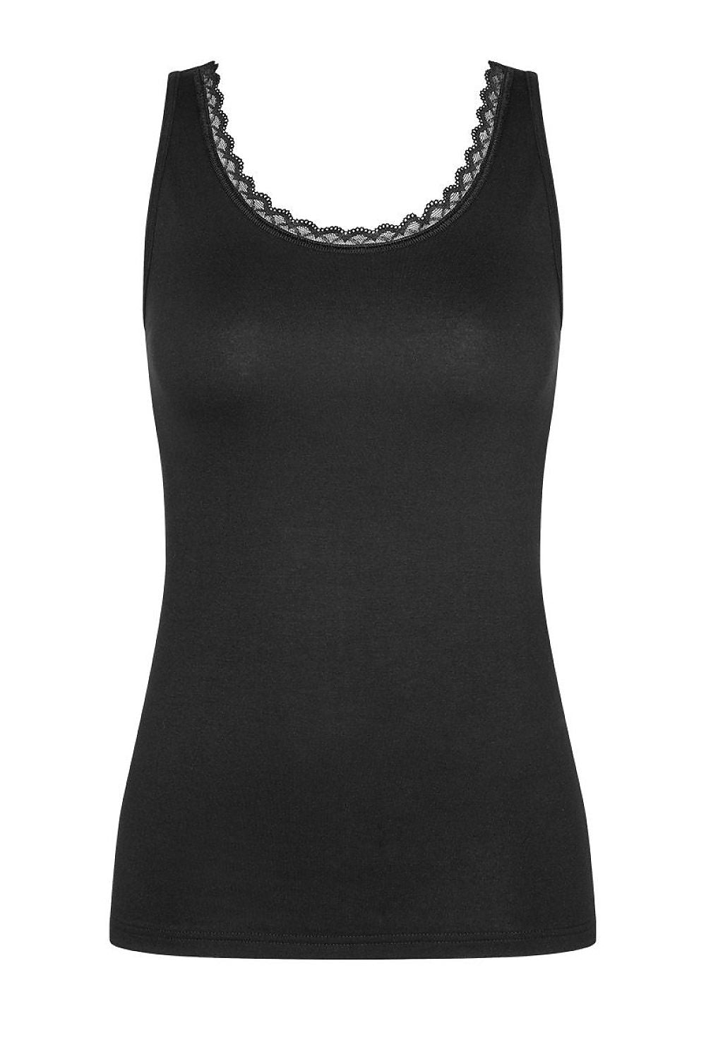  Koszulka nocna Koszulka Model Feel Of Cotton 10224975-0004 192631 Black - Triumph 