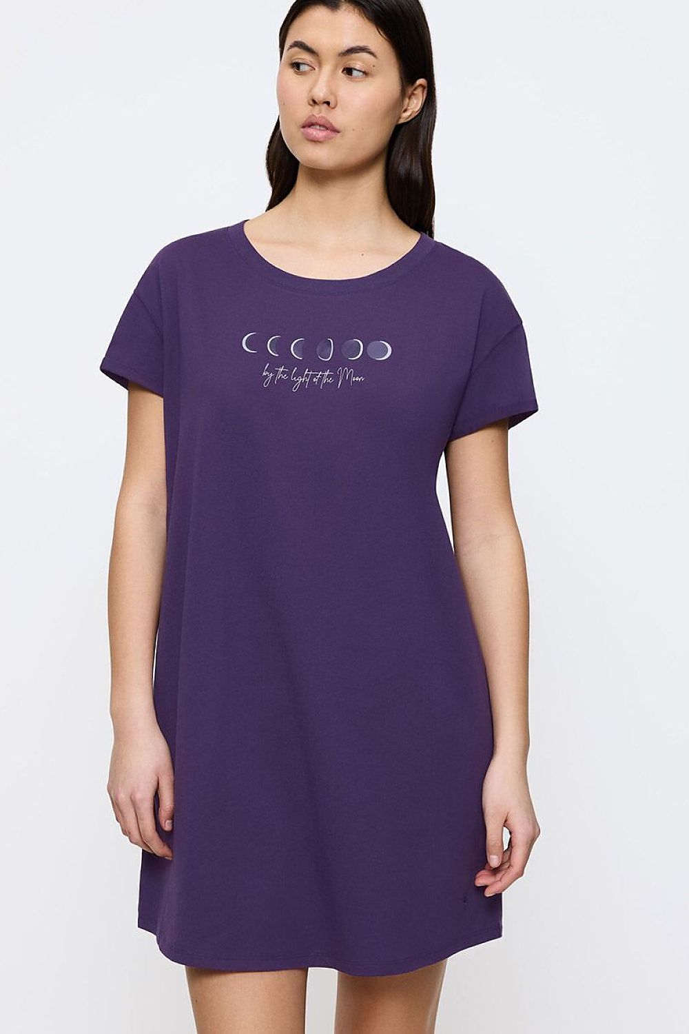  Koszulka nocna Koszula Nocna Model Nightdresses 10221117-00EH 216717 Violet - Triumph 