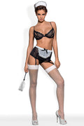   Kostium Pokojówki Model Maidme set Black - Obsessive 