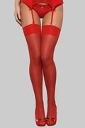  Pończochy Model S800 stockings 92850 Red - Obsessive 